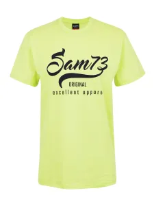 Svetlozelené pánske tričko SAM 73 Calvin