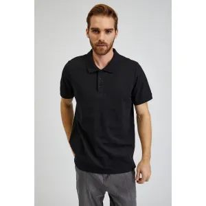 Basic tričká pre mužov SAM 73 - čierna #5942608