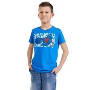 Modré chlapčenské tričko SAM 73 Peter #680135