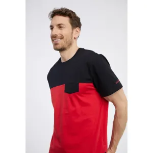 Čierno-červené pánske tričko SAM 73 Sirius
