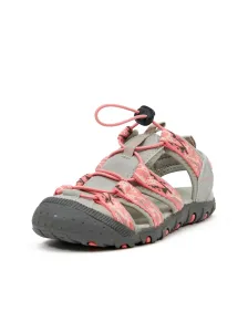 Ružovo-šedé dievčenské sandále SAM 73 Atbera #680778
