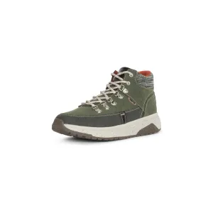 Hnedo-zelené pánske členkové topánky SAM 73 Carl #588727