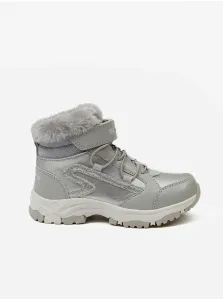 SAM73 Girls' Ankle Insulated Winter Boots in silver SAM 73 Dis - Girls