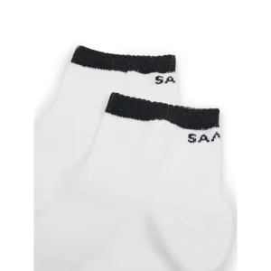Čierno-biele pánske ponožky SAM 73 Napier