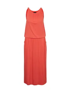 Letné a plážové šaty pre ženy SAM 73 - koralová #671237