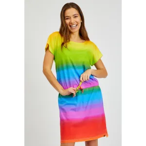 Voľnočasové šaty pre ženy SAM 73 - modrá, žltá, zelená, fialová, tmavoružová, červená #5956667