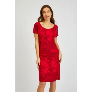 Letné a plážové šaty pre ženy SAM 73 - červená, vínová #5676596