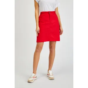 Červená dámska sukňa SAM 73 Reticulum #6263082