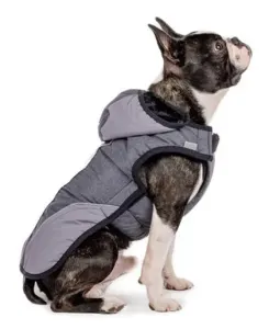 Oblečenie Samohýl - Esmé Lux II  šedá vesta pre psy 45cm