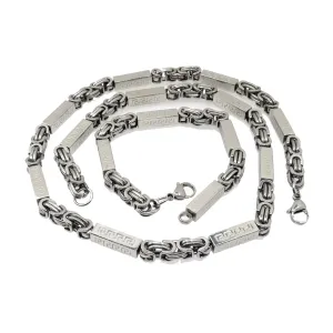 Sam's Artisans Pánsky náhrdelník Antique Steel chirurgická oceľ INHM003