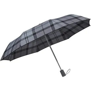 Samsonite Skládací automatický deštník Alu Drop S Safe 3 - šedá