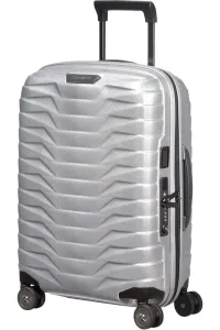 Samsonite Kabinový cestovní kufr Proxis EXP S 38/44 l - stříbrná