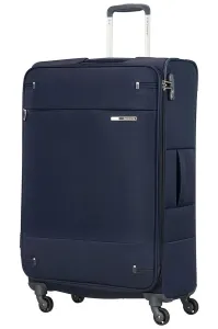 Samsonite Látkový cestovní kufr Base Boost EXP 105/112,5 l - tmavě modrá
