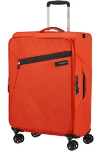 Samsonite Látkový cestovní kufr Litebeam EXP M 67/73 l - oranžová