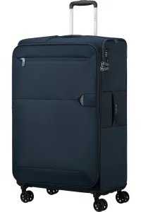 Samsonite Látkový cestovní kufr Urbify L EXP 107/115 l - tmavě modrá