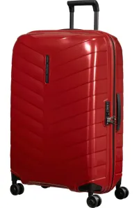 Samsonite Skořepinový cestovní kufr Attrix L 97 l - červená
