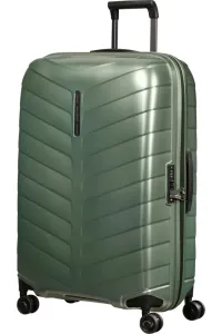 Samsonite Skořepinový cestovní kufr Attrix L 97 l - zelená