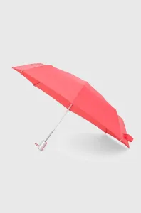 Samsonite Skládací automatický deštník Alu Drop S Safe 3 - tmavě červená #483531
