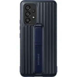 Samsung Galaxy A53 5G Tvrdený ochranný zadný kryt so stojanom námornícky modrý