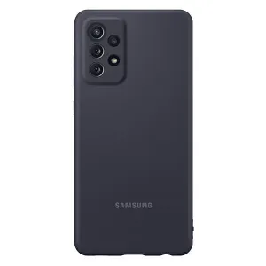 EF-PA725TBE Samsung Silikonový Kryt pro Galaxy A72 Black