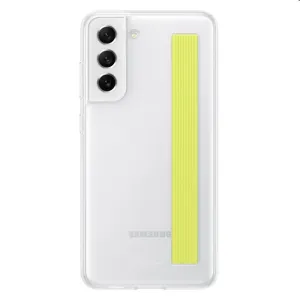 Puzdro Clear Strap Cover pre Samsung Galaxy S21 FE 5G, white EF-XG990CWEGWW