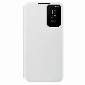EF-ZS901CWE Samsung Clear View Cover pro Galaxy S22 White #4918