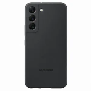 EF-PS901TBE Samsung Silikonový Kryt pro Galaxy S22 Black