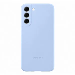 Puzdro Silicone Cover pre Samsung Galaxy S22 Plus, sky blue EF-PS906TLEGWW