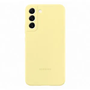 Puzdro Silicone Cover pre Samsung Galaxy S22 Plus, yellow EF-PS906TPEGWW