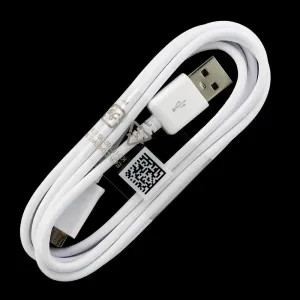 ECBDU4EWE Samsung microUSB Datový Kabel White (Bulk)