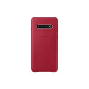 EF-VG973LRE Samsung Leather Cover Red pro G973 Galaxy S10