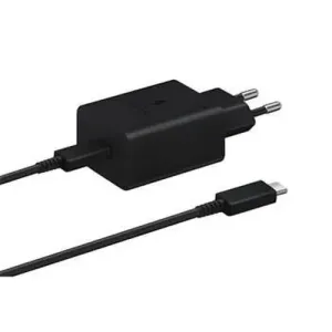 Nabíjací adaptér Samsung EP-T1510EBE USB-C 15W Čierny + USB-C Datový Kabel 1m (Bulk) #2691803