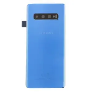 Samsung Galaxy S10 - Zadní kryt se sklíčkem zadní kamery - modrý (náhradní díl)