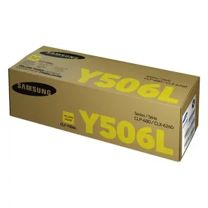 SAMSUNG CLT-Y506L - originálny toner, žltý, 3500 strán