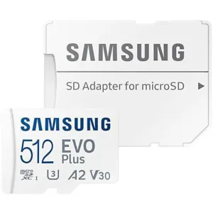 MicroSDXC karta Samsung EVO Plus 512GB Class 10 + adaptér