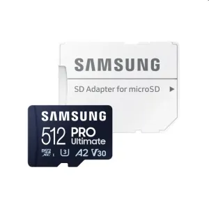 Pamäťová karta Samsung micro SDXC 512GB PRO Ultimate + SD adaptér