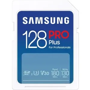 Samsung SDXC 128 GB PRO PLUS + USB adaptér (2023)