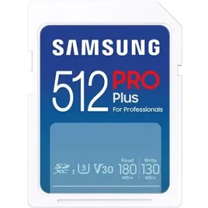 Samsung SDXC 512 GB PRO PLUS + USB adaptér (2023)