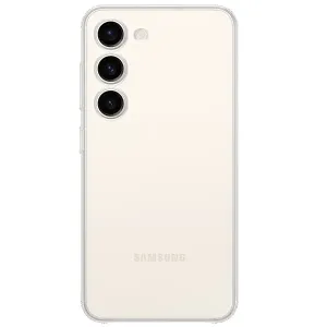 Puzdro Clear Cover pre Samsung Galaxy S23, transparent EF-QS911CTEGWW