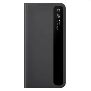 Puzdro Clear View Cover pre Samsung Galaxy S21 Plus - G996B, black (EF-ZG996C) EF-ZG996CBEGEE