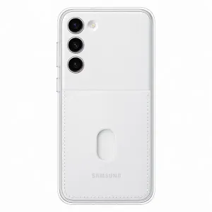 Plastové puzdro Samsung na Samsung Galaxy S23+ 5G S916 EF-MS916CWE Frame Cover White