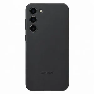 Kožené puzdro Samsung na Samsung Galaxy S23+ 5G S916 EF-VS916LBE Leather Cover Black