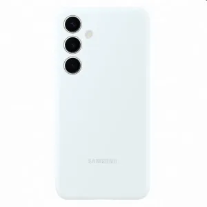 Zadný kryt Silicone Cover pre Samsung Galaxy S24 Plus, biela EF-PS926TWEGWW
