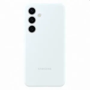 Silikónové puzdro Samsung na Samsung Galaxy S24 5G S921 EF-PS921TWEGWW Silicone Cover biele