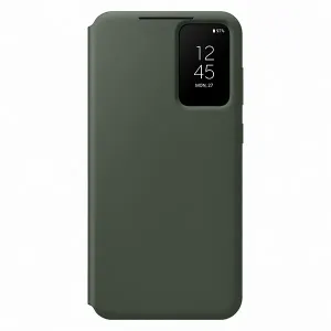 Knižkové puzdro Smart View Wallet pre Samsung Galaxy S23 Plus, zelená EF-ZS916CGEGWW