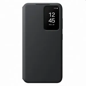 Knižkové puzdro Smart View Wallet pre Samsung Galaxy S24, čierna EF-ZS921CBEGWW