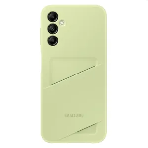 Zadný kryt Card Slot Cover pre Samsung Galaxy A14 a A14 5G, limetková EF-OA146TGEGWW