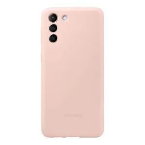Puzdro Samsung Silikón EF-PG996TPE pre S21+ G996 - ružové