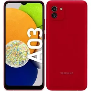 Samsung Galaxy A03 červený