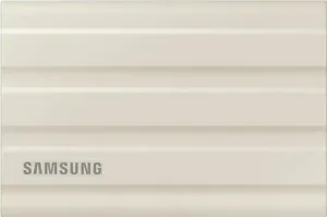 Samsung SSD disk T7 Shield, 2 TB, USB 3.2, béžová